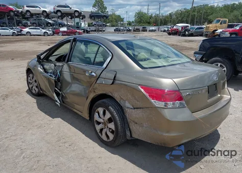 2010 Honda Accord 3.5 Ex-L из США, поврежденный, VIN 1HGCP3F88AA007606